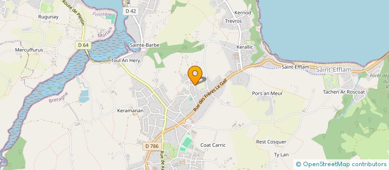 localisation de l'entreprise MYDRIASE  BREST