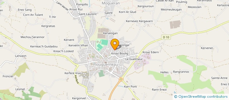 localisation de l'entreprise MYDY 24  PLOUGUERNEAU