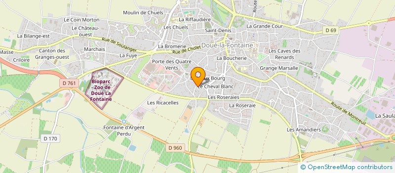 localisation de l'entreprise MYE  LES GARENNES SUR LOIRE