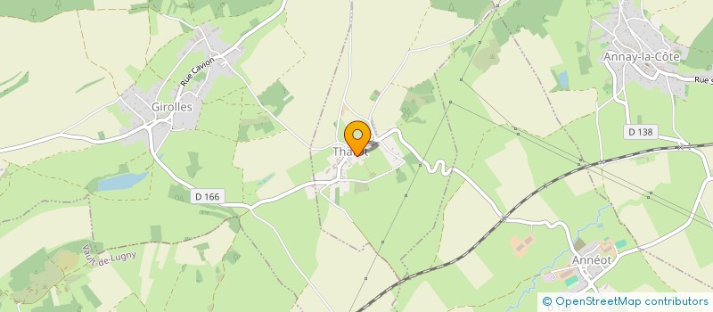 localisation de l'entreprise MYE  THAROT