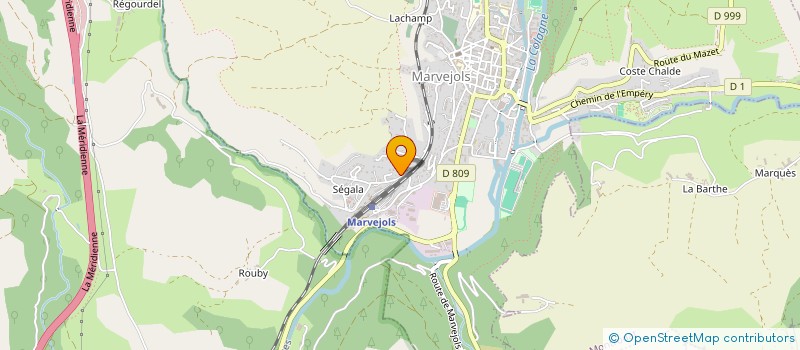 localisation de l'entreprise MYE CASA  MARVEJOLS