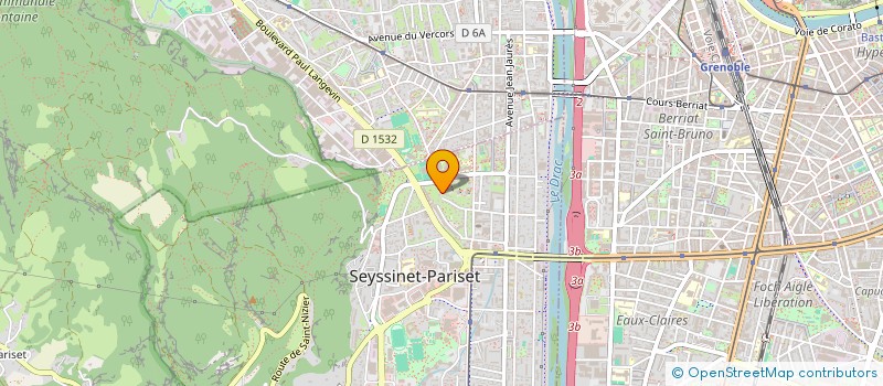 localisation de l'entreprise MYE IMMO  SEYSSINET-PARISET
