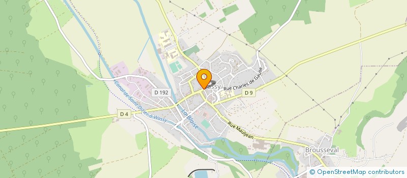 localisation de l'entreprise MYEASYPHARMA GROUPEMENT à WASSY