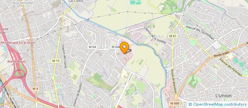 localisation de l'entreprise MYELIN à LAUNAGUET