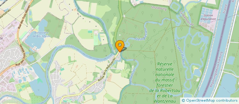 localisation de l'entreprise MYELINE  LA WANTZENAU