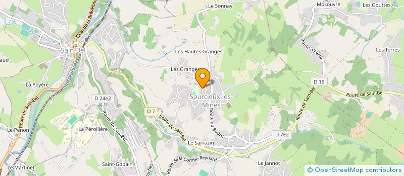 localisation de l'entreprise MYESIS SOLUTIONS  SOURCIEUX-LES-MINES