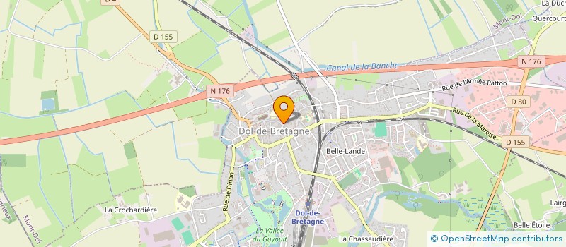 localisation de l'entreprise MYESO  DOL-DE-BRETAGNE