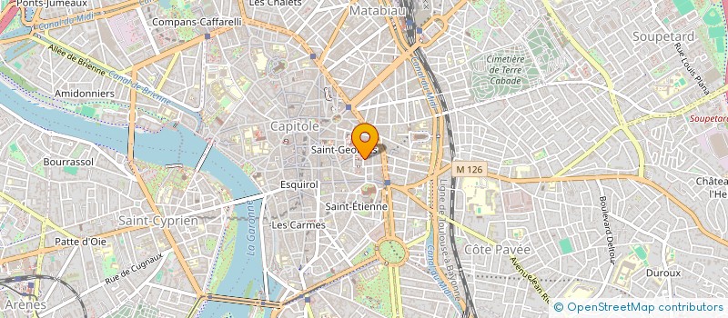 localisation de l'entreprise MYEYES  TOULOUSE