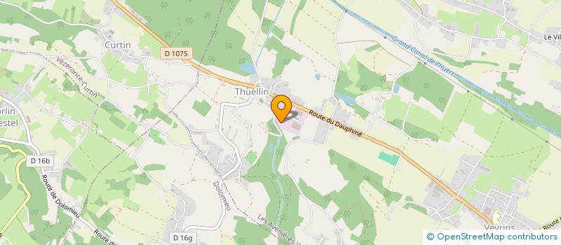 localisation de l'entreprise MYF  LES AVENIERES VEYRINS-THUELLIN