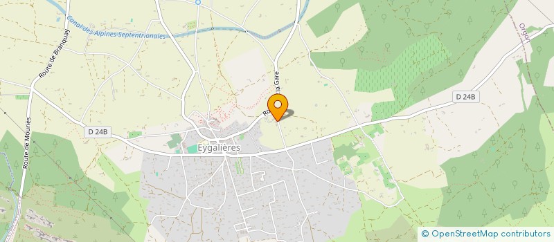 localisation de l'entreprise MYF ALPILLES  EYGALIERES