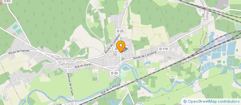 localisation de l'entreprise MYFADIS  MONTFORT-LE-GESNOIS