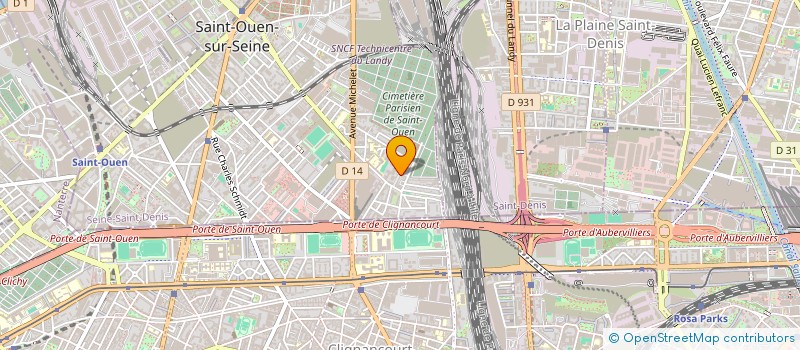 localisation de l'entreprise MYFASHIONDESIGNER à SAINT-OUEN-SUR-SEINE