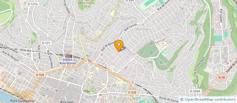 localisation de l'entreprise MYFELP à ROUEN