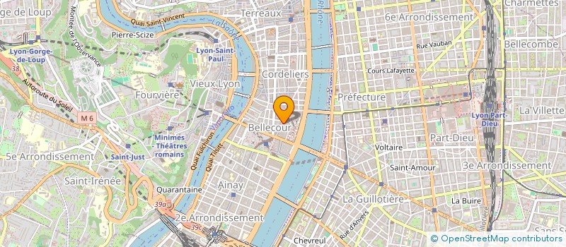localisation de l'entreprise MYFG CONSEIL à LYON