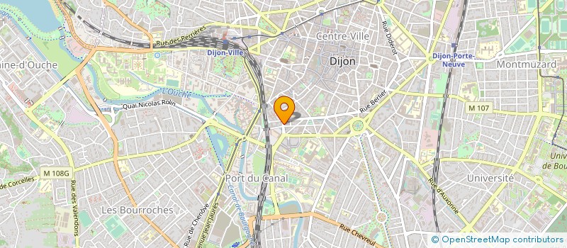 localisation de l'entreprise MYFLIGHTPASS.COM à DIJON