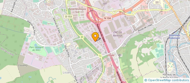 localisation de l'entreprise MYFOWO STAV à LISSES