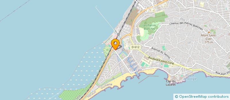 localisation de l'entreprise MYFR  SETE