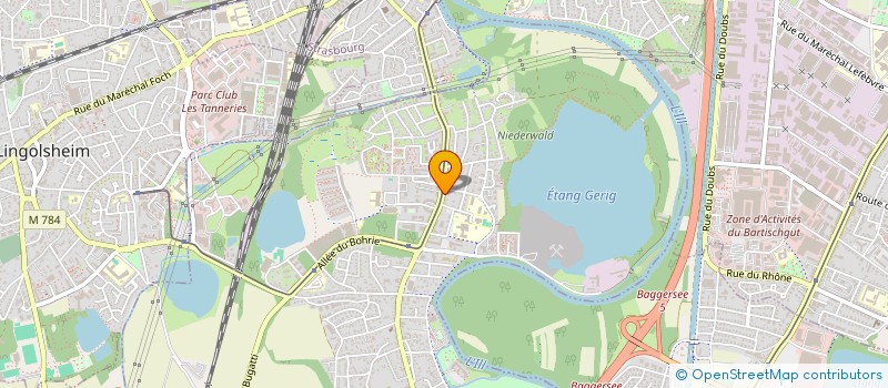 localisation de l'entreprise MYFRAS  OSTWALD