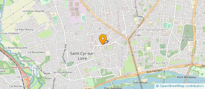 localisation de l'entreprise MYG  SAINT CYR SUR LOIRE