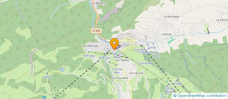 localisation de l'entreprise MYGGDRASIL à LA CLUSAZ
