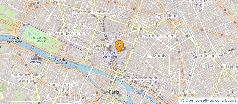 localisation de l'entreprise MYGLACE à PARIS