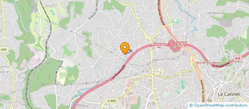 localisation de l'entreprise MYGOODIZ à MOUGINS
