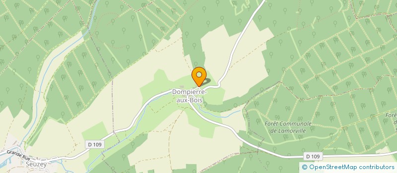 localisation de l'entreprise MYGRAAL à DOMPIERRE-AUX-BOIS