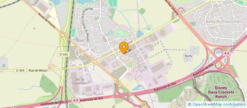 localisation de l'entreprise MYGREENWAY à SERRIS