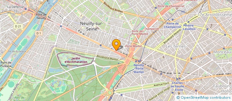 localisation de l'entreprise MYGRO à NEUILLY-SUR-SEINE