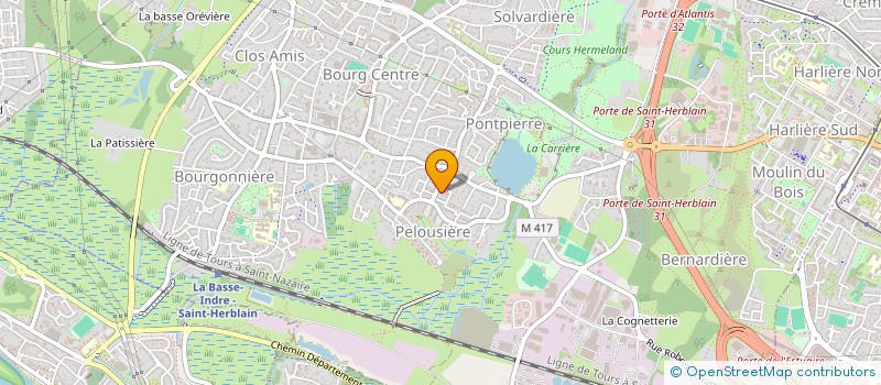 localisation de l'entreprise MYH  NANTES