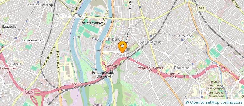 localisation de l'entreprise MYH ELEC ENERGIE à TOULOUSE