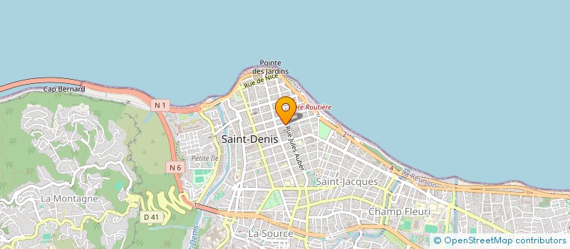 localisation de l'entreprise MYHA INVEST à SAINT-DENIS