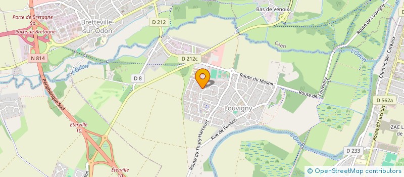 localisation de l'entreprise MYHO  LOUVIGNY