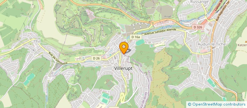 localisation de l'entreprise MYHOME  VILLERUPT