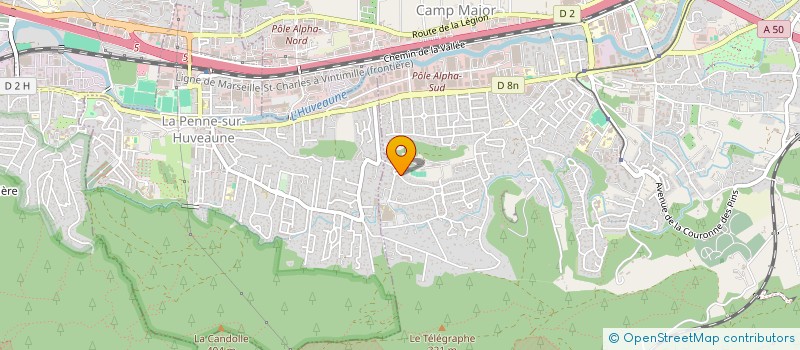 localisation de l'entreprise MYHOME à AUBAGNE