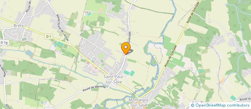 localisation de l'entreprise MYHOMERENOV  SAINT-PAUL-SUR-SAVE