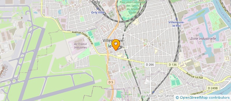 localisation de l'entreprise MYHOST à VILLENEUVE-LE-ROI