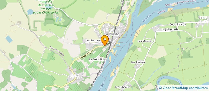 localisation de l'entreprise MYHOST  BOUCHEMAINE