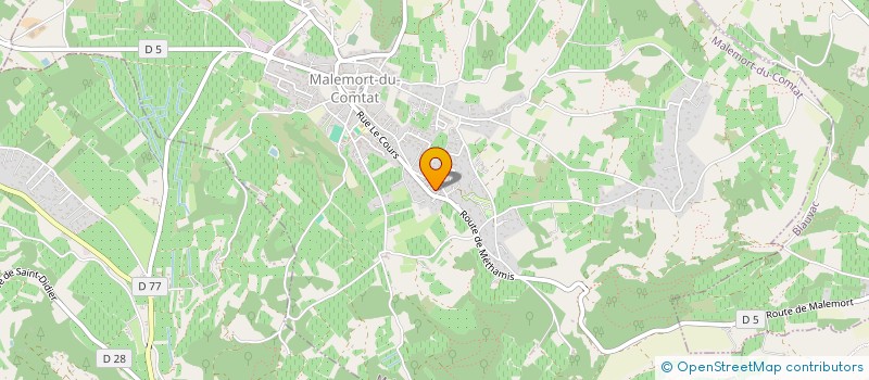 localisation de l'entreprise MYHRISSE  MALEMORT-DU-COMTAT