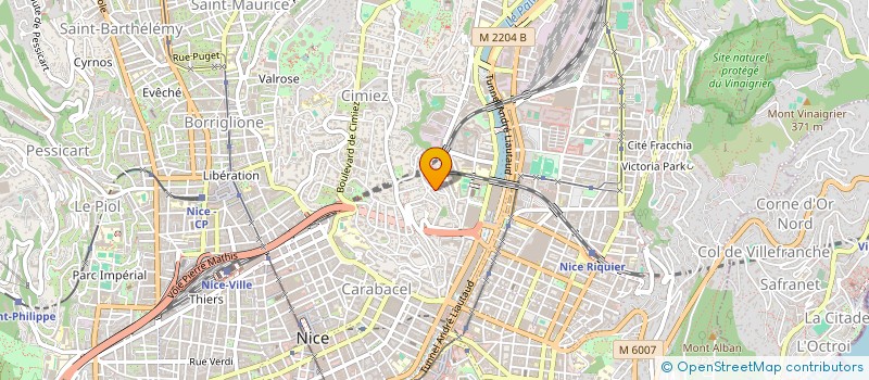 localisation de l'entreprise MYIA à NICE