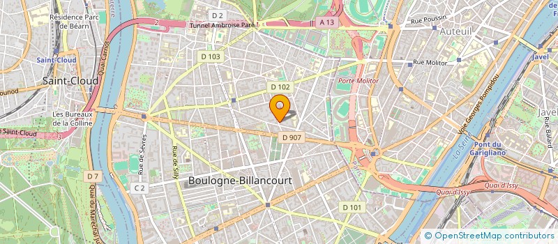 localisation de l'entreprise MYJEN à BOULOGNE-BILLANCOURT