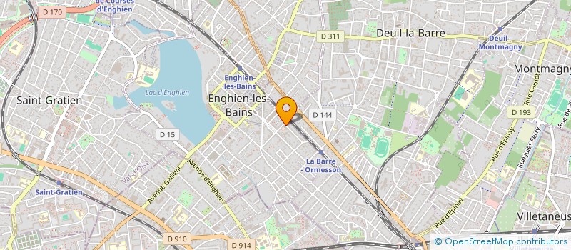 localisation de l'entreprise MYJEWSHOP  ENGHIEN-LES-BAINS