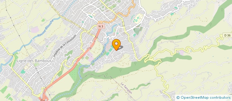 localisation de l'entreprise MYJOB.RE  LE TAMPON