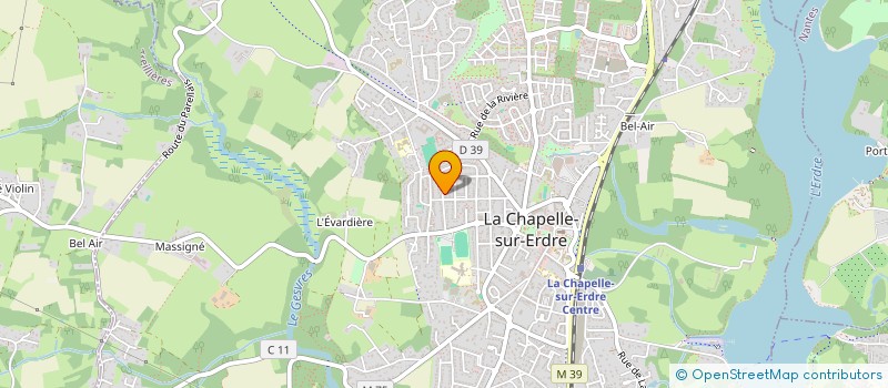 localisation de l'entreprise MYJOBCONSEIL  LA CHAPELLE-SUR-ERDRE