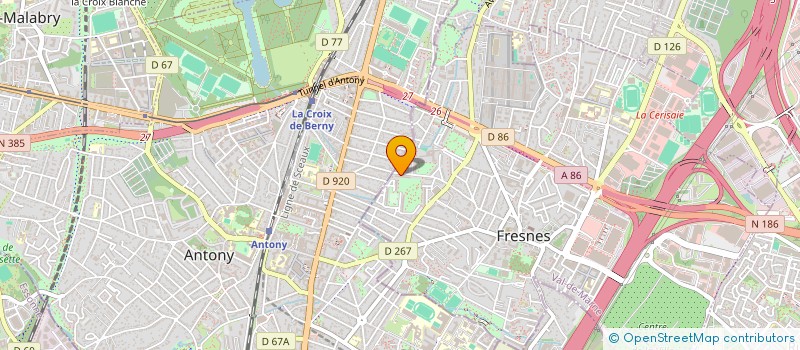 localisation de l'entreprise MYJOBFIT  FRESNES