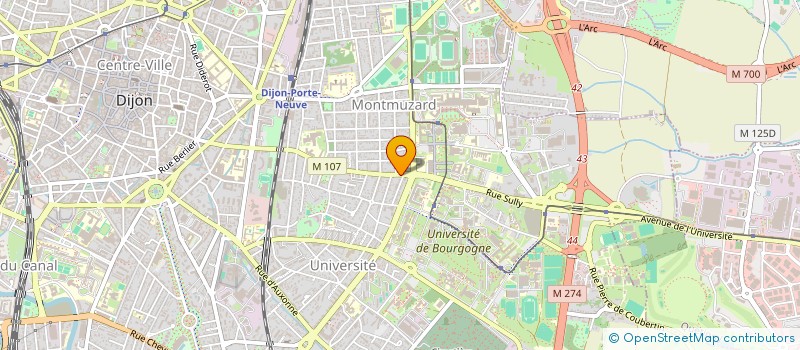 localisation de l'entreprise MYJS à DIJON