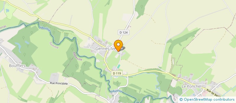 localisation de l'entreprise MYKA à GENNES-IVERGNY