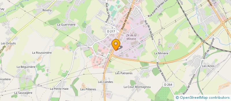 localisation de l'entreprise MYKA à FLERS