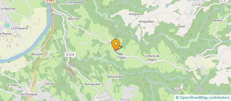 localisation de l'entreprise MYKCS  FLAGNAC