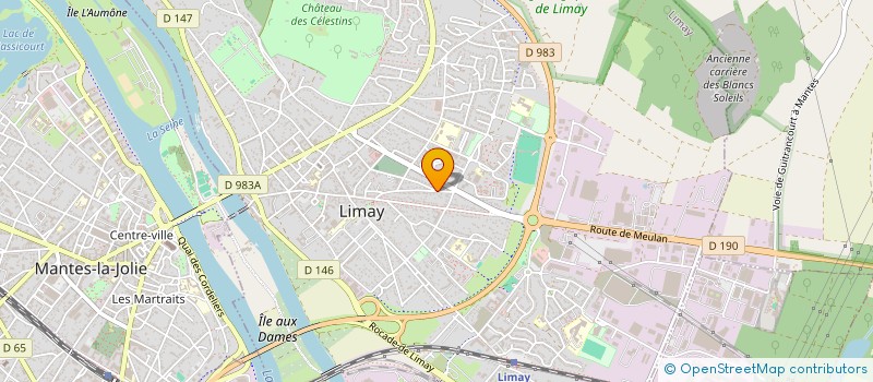 localisation de l'entreprise MYKE  LIMAY